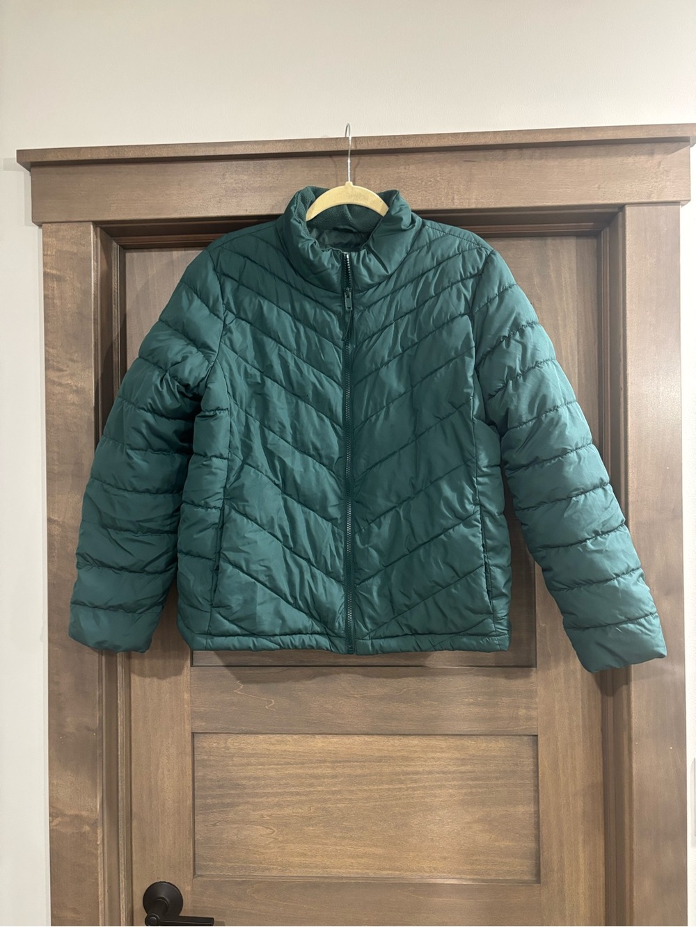 GAP Teal Green Women’s Puffer Jacket